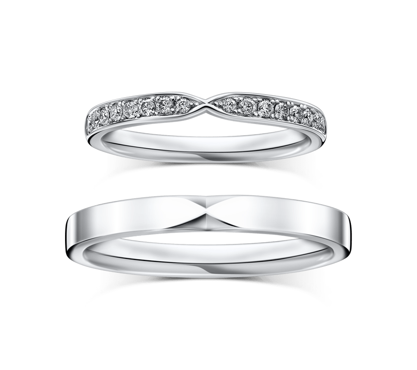 ラザールダイヤモンドの結婚指輪「WITH ウィズ」