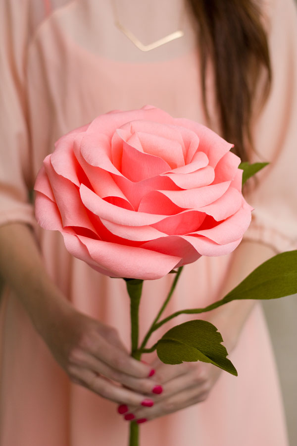 How-To-Make-A-Crepe-Paper-Rose