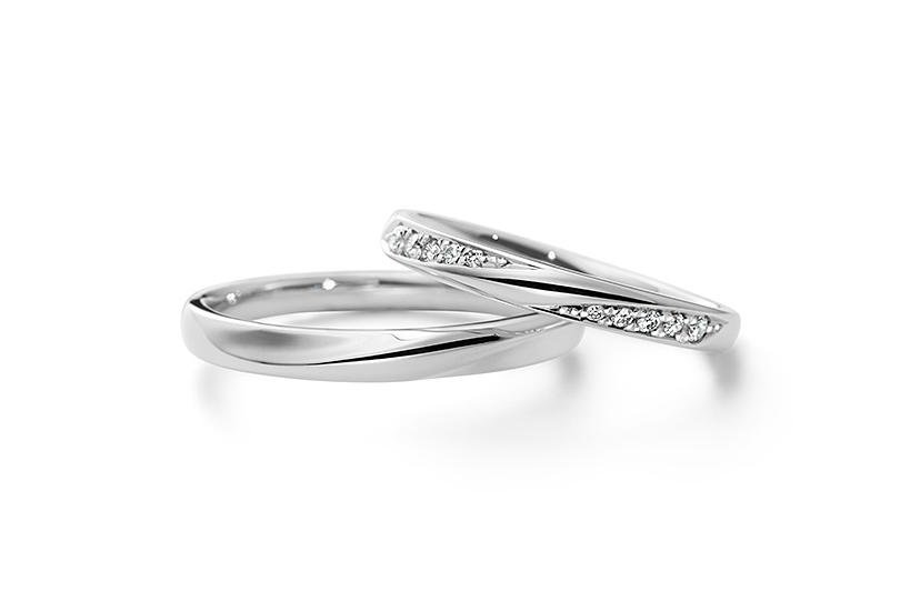 エクセルコダイヤモンドの結婚指輪「Chanter（シャンテ）」