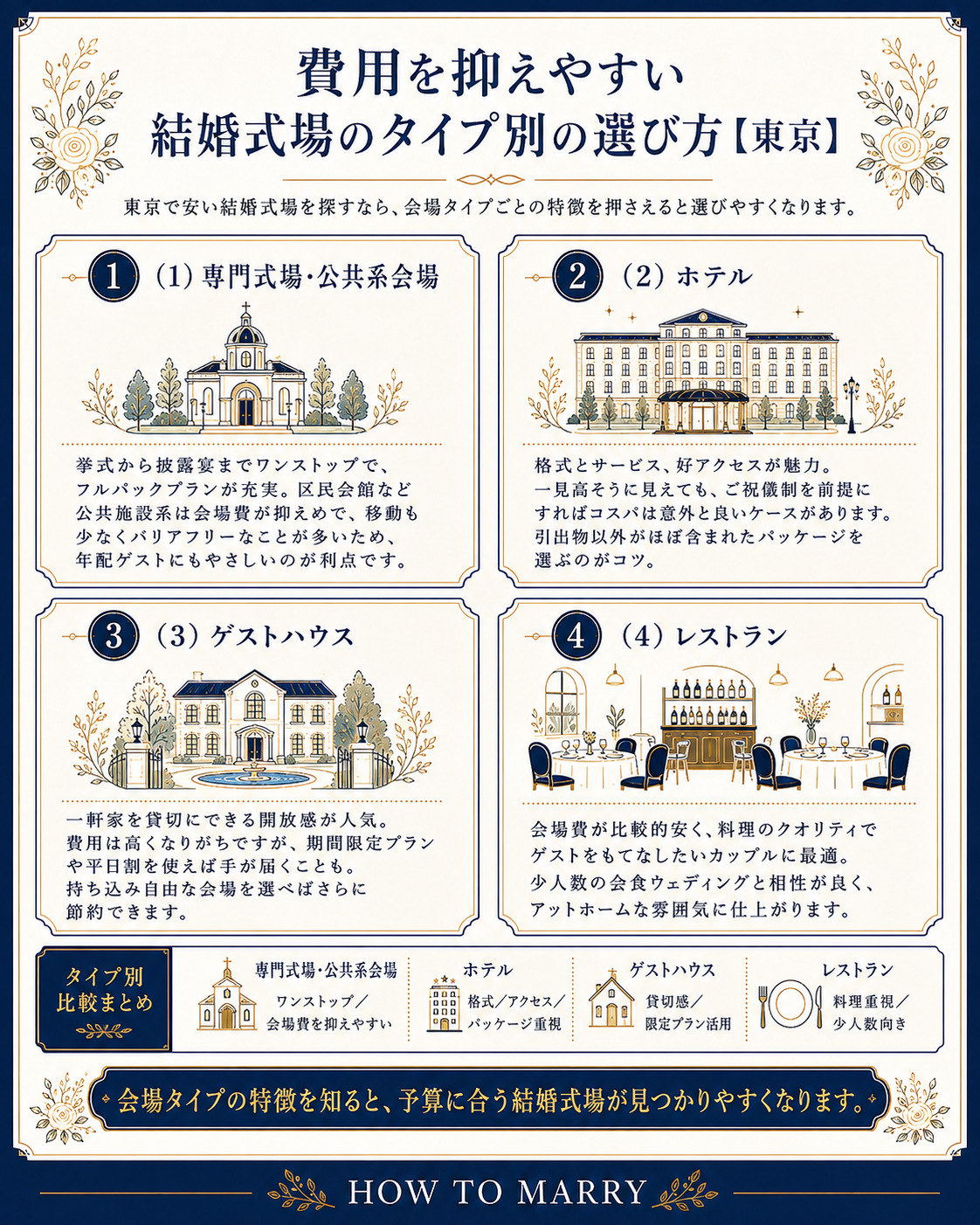結婚式のタイプ