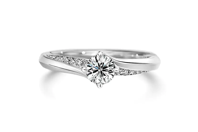 エクセルコダイヤモンドの婚約指輪「Chance Éternelle（シャンス エターナル）」