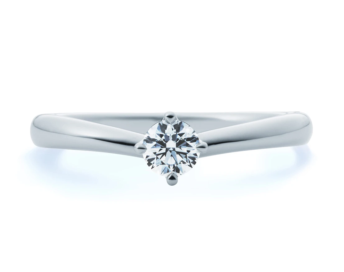 4℃ BRIDALの婚約指輪「ゆっくりと（Fondant）」
