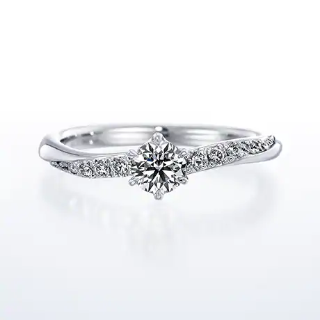 銀座ダイヤモンドシライシの婚約指輪「Starry（スターリー）」