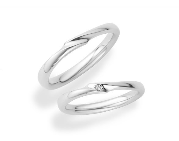 トレセンテ（TRECENTI）のおすすめ結婚指輪「ガルボ・ベーネ」