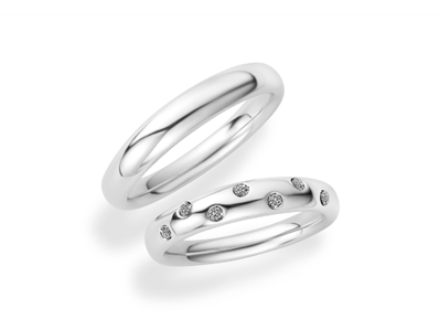 トレセンテ（TRECENTI）のおすすめ結婚指輪「ガルボクラシコ」