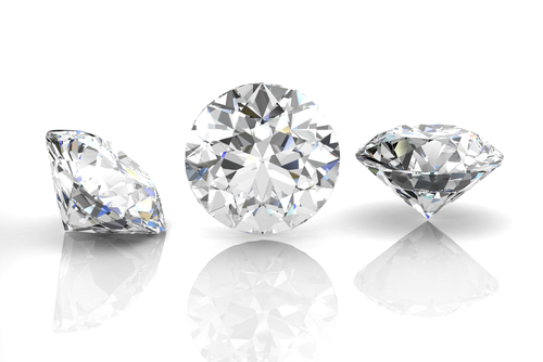 Diamond,Jewel,On,White,Background.,High,Quality,3d,Render