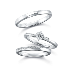 アイプリモ　サジッタ＆プシュケー　結婚指輪セットリング