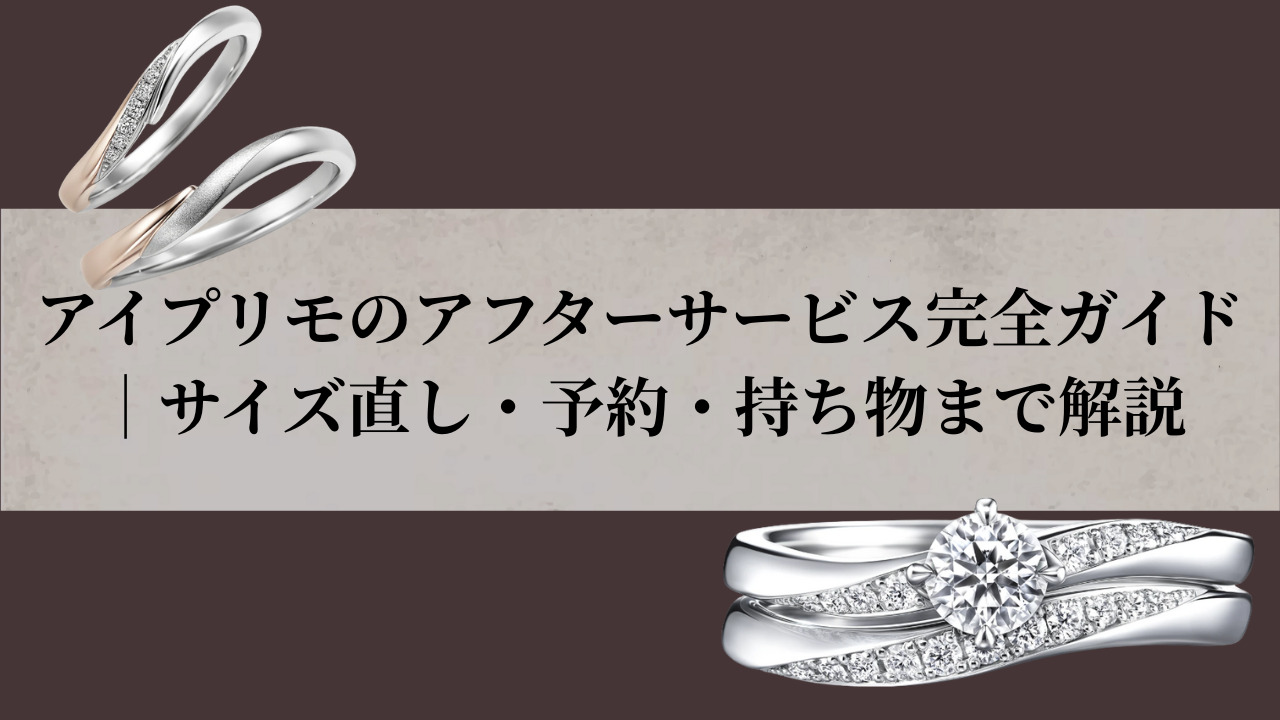 アイプリモ アフターサービス