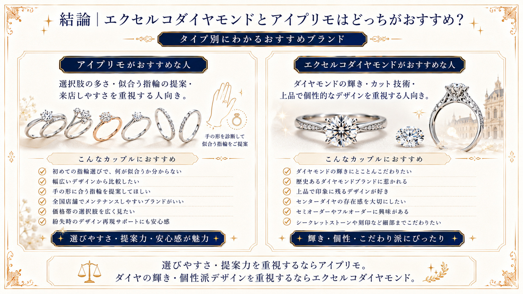 アイプリモとエクセルコどちらがおすすめ